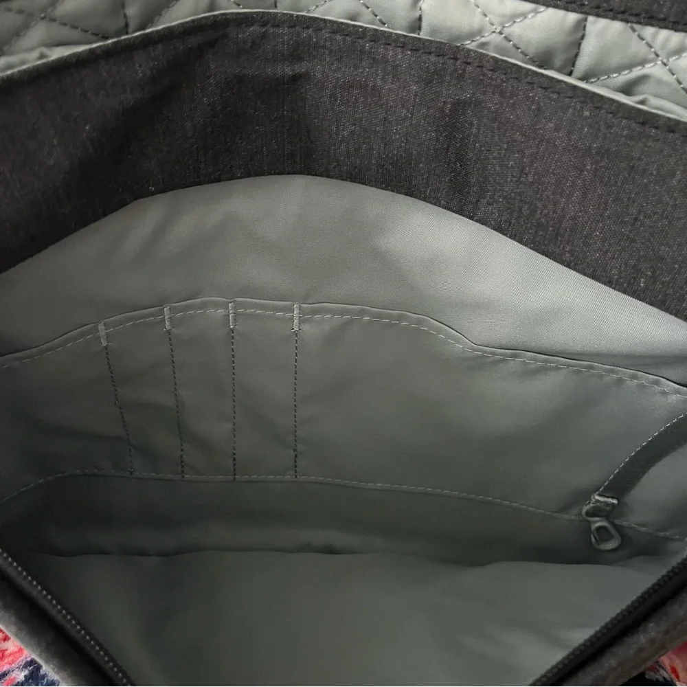 Incase Laptop Bag Padded Charcoal Gray Black Lots of Pockets NWOT